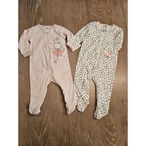 Gerber baby sleeper set 3-6 mos